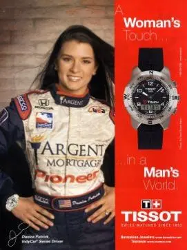 Danica Patrick portant une Tissot
